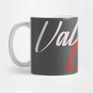 Value her  love v3 ( white letters) Mug